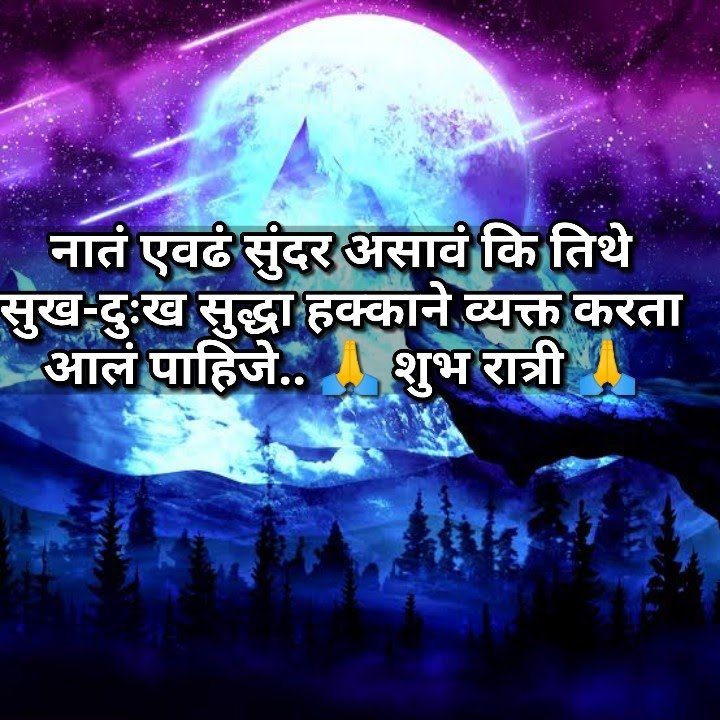 good night status shayari quotes in marathi 18